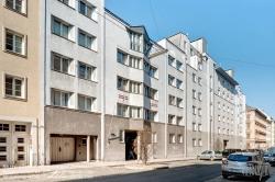 Viennaslide-00450112f Wien, moderne Wohnhausanlage Einsiedlergasse 13, Heinz Tesar 1981-1983