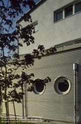 Viennaslide-00451603 Wien, Wohnbau, Reihenhaussiedlung Silenegasse 8-14, Architekt Georg Schwalm-Theiss 1991