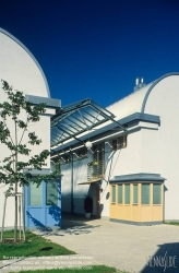 Viennaslide-00451607 Wien, Wohnbau, Reihenhaussiedlung Silenegasse 8-14, Architekt Georg Schwalm-Theiss 1991