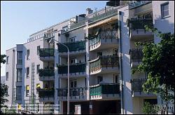Viennaslide-00452208 Wien, Wohnbauten entlang der Brünnerstraße