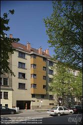 Viennaslide-00452782 Wien, Genossenschaftshaus Wurmbstraße, 1988 - Vienna, Cooperative Society Tenement