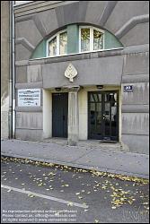 Viennaslide-00453309 Wien, Schrankenberggasse 18-20, Genossenschaftshaus von Rob Krier, 1983