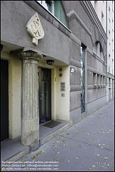 Viennaslide-00453310 Wien, Schrankenberggasse 18-20, Genossenschaftshaus von Rob Krier, 1983