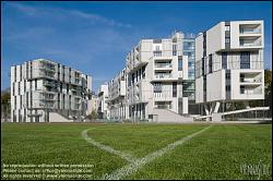 Viennaslide-00470381 Wien, Wohnbau Sensengasse, Ansicht vom Sportplatz Spitalgasse