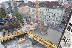 Viennaslide-00470608 Wien, Baustelle des Wohnbaus Beatrixgasse 11