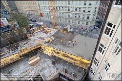 Viennaslide-00470609 Wien, Baustelle des Wohnbaus Beatrixgasse 11