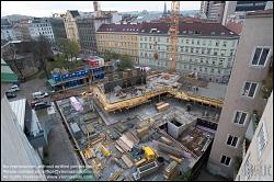 Viennaslide-00470611 Wien, Baustelle des Wohnbaus Beatrixgasse 11