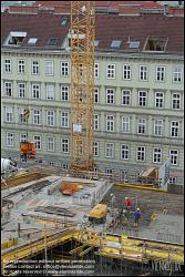 Viennaslide-00470616 Wien, Baustelle des Wohnbaus Beatrixgasse 11