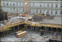 Viennaslide-00470620 Wien, Baustelle des Wohnbaus Beatrixgasse 11