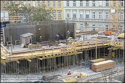 Viennaslide-00470621 Wien, Baustelle des Wohnbaus Beatrixgasse 11