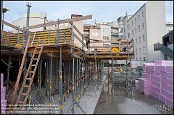 Viennaslide-00470658 Wien, Baustelle des Wohnbaus Beatrixgasse 11