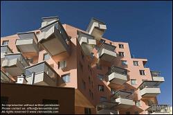 Viennaslide-00471104 Wien, Terrassenhaus Buchengasse, Architekt Rüdiger Lainer 2008