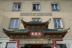 Viennaslide-00500101 Wien, Dekoration eines Chinarestaurants - Vienna, Chinese Restaurant