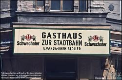 Viennaslide-00520123 Wien, Mooslackengasse, ehemaliges Gasthaus zur Stadtbahn