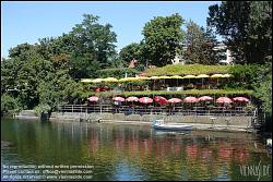 Viennaslide-00521412 Wien, Alte Donau, Gasthaus Birner