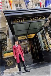 Viennaslide-00560207 Wien, Hotel Sacher // Vienna, Hotel Sacher