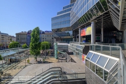 Viennaslide-00574014 Wien, Franz-Josefs-Bahnhof, Überbauung der Gleisanlagen