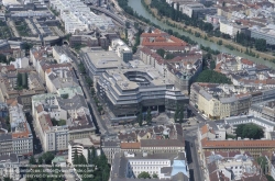 Viennaslide-00574098 Wien, Franz-Josephs-Bahnhof; Luftbild