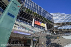 Viennaslide-00574117 Wien, Franz-Josefs-Bahnhof, Überbauung der Gleisanlagen