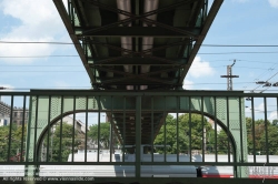 Viennaslide-00575129 Wien, Westbahnhof, Rustensteg über die Westbahn