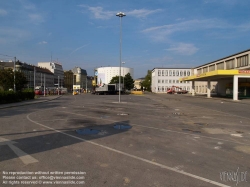 Viennaslide-00576131 Wien, Südbahnhof, Busbahnhof vor Beginn der Abrissarbeiten