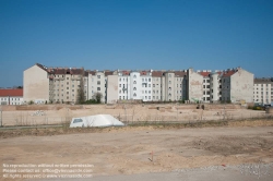 Viennaslide-00577012 Wien, Stadtentwicklungsgebiet Aspanggründe, Feuermauern des Altbestandes