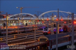 Viennaslide-00580110 Wien, Hauptbahnhof, Gleisfeld - Vienna, Main Train Station