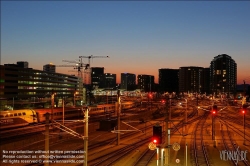 Viennaslide-00580113 Wien, Hauptbahnhof, Gleisfeld - Vienna, Main Train Station