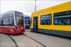 Viennaslide-00611209 Wien, Alstom, Präsentation der 1000. Straßenbahn von Alstom (früher Bombardier) aus Wien, Flexity Goldcoast und Wien  // Vienna, Presentation of the 1000th Streetcar by Alstom Vienna (former Bombardier) Flexity Goldcoast and Vienna