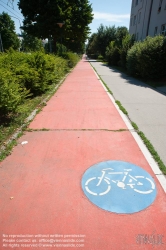 Viennaslide-00800171 Wien, Radweg - Bicycle Lane