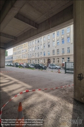Viennaslide-00811013 Wien, Geiereckstraße, Wohnhäuser an der Südosttangente, Autobahn A23