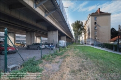 Viennaslide-00811020 Wien, Geiereckstraße, Wohnhäuser an der Südosttangente, Autobahn A23