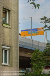 Viennaslide-00811024 Wien, Geiereckstraße, Wohnhäuser an der Südosttangente, Autobahn A23