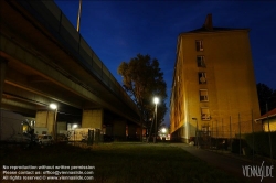 Viennaslide-00811058 Wien, Geiereckstraße, Wohnhäuser an der Südosttangente, Autobahn A23