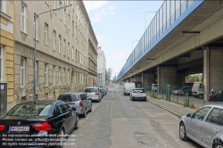 Viennaslide-00811059 Wien, Geiereckstraße, Wohnhäuser an der Südosttangente, Autobahn A23