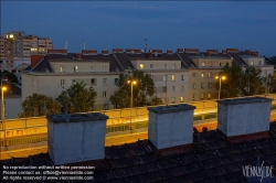 Viennaslide-00811060 Wien, Geiereckstraße, Wohnhäuser an der Südosttangente, Autobahn A23