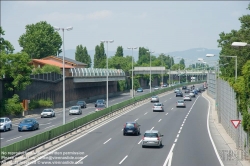 Viennaslide-00811106 Wien, Donauuferautobahn