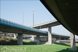 Viennaslide-00811112 Wien, Autobahn, Brücken der Südosttangente - Vienna, Highway Bridges