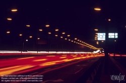 Viennaslide-00821112 Autoverkehr, Autobahn bei Nacht - Traffic, Highway at Night