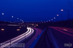Viennaslide-00821113 Autoverkehr, Autobahn bei Nacht - Traffic, Highway at Night