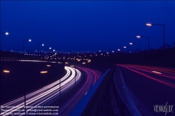 Viennaslide-00821113 Autoverkehr, Autobahn bei Nacht - Traffic, Highway at Night