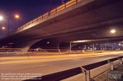 Viennaslide-00821117 Autoverkehr, Autobahn bei Nacht - Traffic, Highway at Night