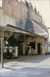 Viennaslide-00830114 Wien, alte Tankstelle