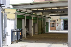 Viennaslide-00830177 Wien, Prager Straße, Hinterhof-Garage