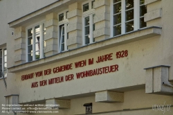 Viennaslide-00420925 Wien, Gemeindebau des 'Roten Wien' - Vienna, Council Tenement Block, 'Red Vienna', Meiselstraße 73, Theodor Schöll 1928