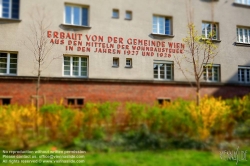 Viennaslide-00421433 Wien, Gemeindebau des 'Roten Wien' - Vienna, Council Tenement Block, 'Red Vienna', Rabenhof, Baumgasse 29–41, Heinrich Schmid und Hermann Aichinger 1925–1928