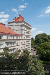 Viennaslide-00421549 Wien, Gemeindebau des 'Roten Wien' - Vienna, Council Tenement Block, 'Red Vienna', Anlage Sandleiten, Emil Hoppe & Otto Schönthal, Franz Matuschek (Bauteil I–IV)