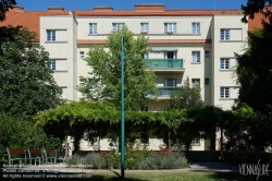 Viennaslide-00421850 Wien, Gemeindebau des 'Roten Wien' - Vienna, Council Tenement Block, 'Red Vienna', Schimon-Hof, Penzinger Straße 150–166; Michael Rosenauer 1929