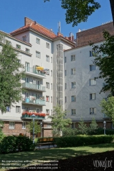 Viennaslide-00422069 Wien, Gemeindebau des 'Roten Wien' - Vienna, Council Tenement Block, 'Red Vienna', Franz Domes-Hof, Margaretengürtel 126–134, Peter Behrens 1930