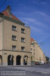 Viennaslide-00422501 Wien, Gemeindebau des 'Roten Wien' - Vienna, Council Tenement Block, 'Red Vienna', Julius Popp-Hof; Margaretengürtel 76–80, Heinrich Schmid, Hermann Aichinger 1926